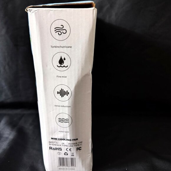 3In1 Portable  HouseholdFan AIr Conditioner  Small Air Cooler LED Night Light - Picture 4 of 12